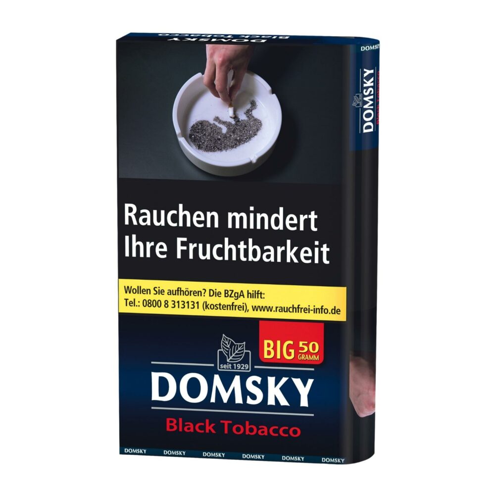 DOMSKY Black Drehtabak Pouch 50 g