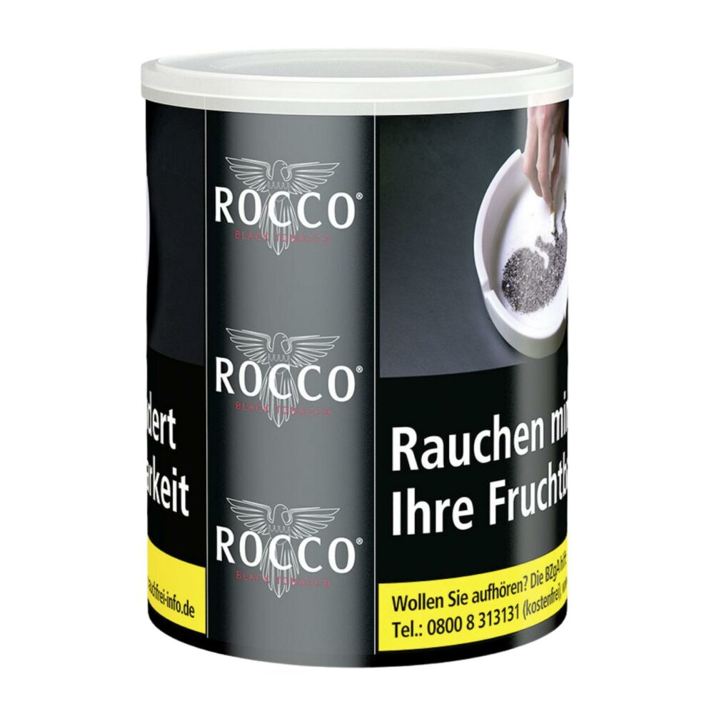 ROCCO Black Drehtabak Dose 130 g
