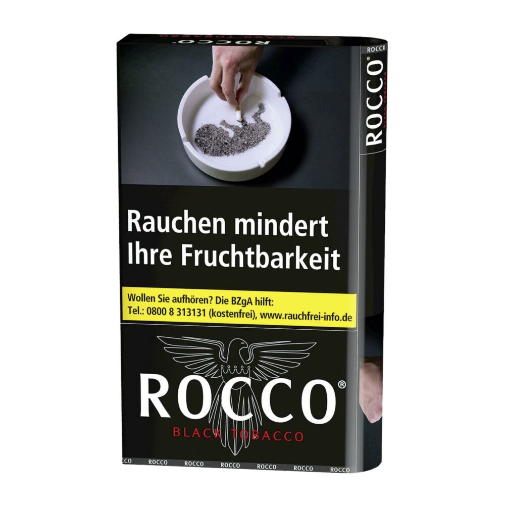 ROCCO Black Drehtabak Pouch 38 g